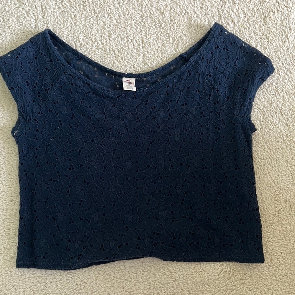Hollister: Floral Crop Top